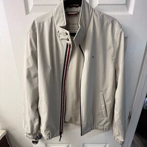 Tommy Hilfiger Cream Windbreaker Jacket